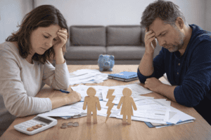 ik wil scheiden maar ik heb geen geld