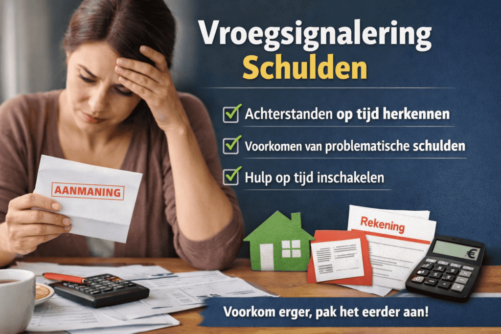 vroegsignalering schulden