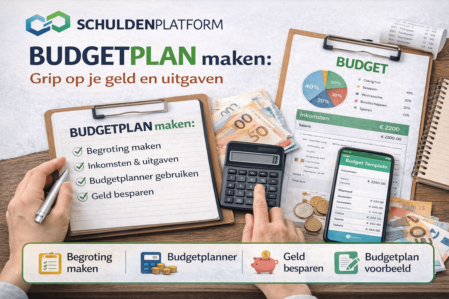 budgetplan maken, budgetplan